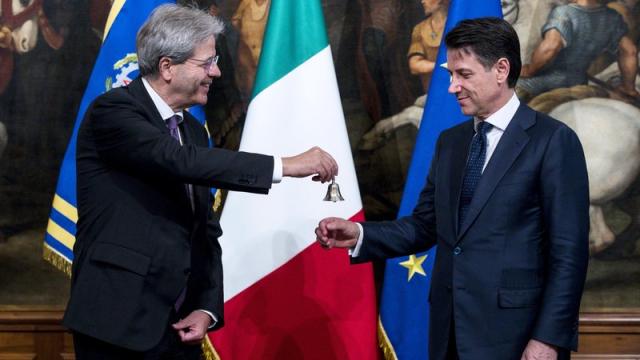 Giuseppe Conte sworn in as Italian prime minister