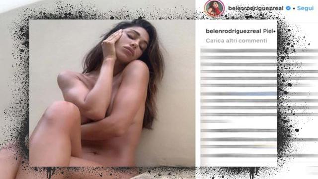 Belen Rodriguez: la foto che manda in delirio i suoi fan