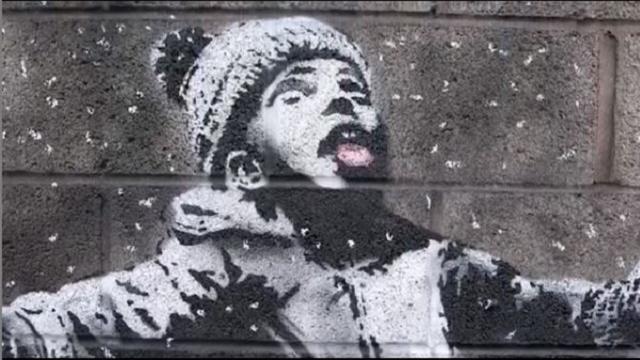 Street art: nel graffito di Bansky la forza di denunciare l'inquinamento 