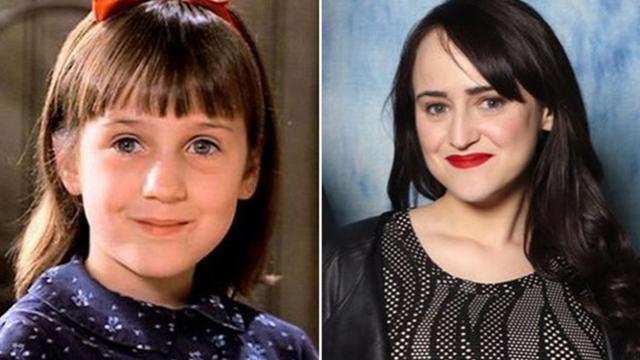 Antes e depois do elenco de 'Matilda'