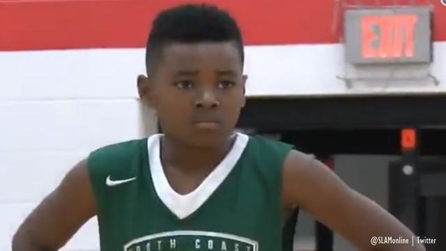 LeBron James shared a video of his youngest son Bryce Maximus playing ball 