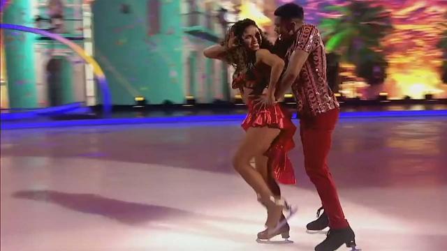 Dancing on Ice 2019: Wes and Vanessa almost melted the ice