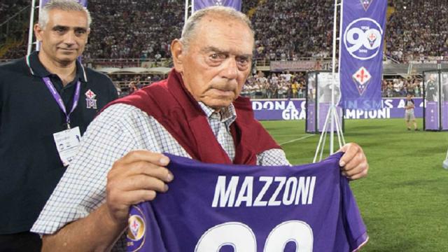 Fiorentina in lutto, addio a Mario Mazzoni