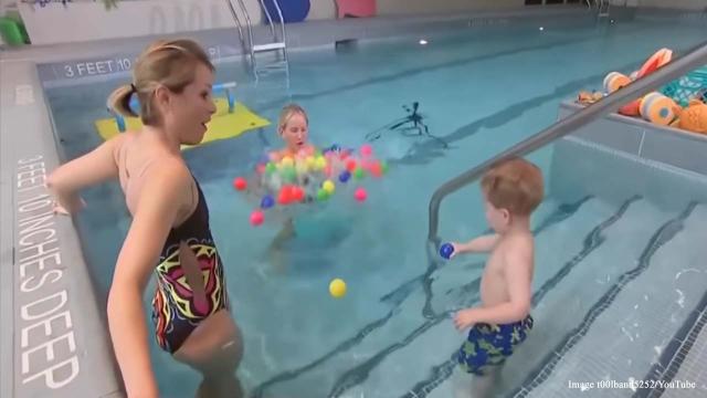 'Today:' Dylan Dreyer takes toddler Calvin for a safety dip into the pool