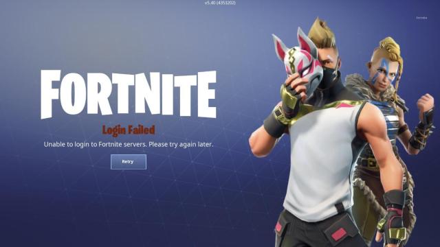 Fortnite Mobile hit by Facebook & Google login issues
