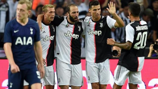 Juventus, primi gol internazionali: li segnano Higuain ed il 'solito' CR7