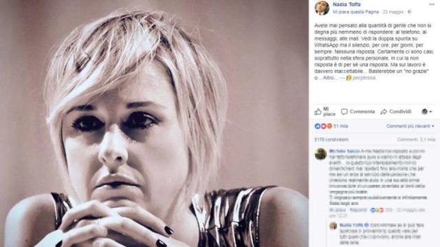 Morta Nadia Toffa: 'Chi ha vissuto come te, non perde mai'