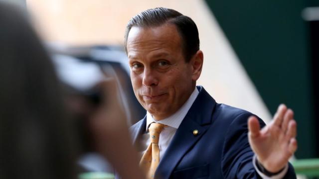 Governador de São Paulo João Doria xinga manifestantes pró-Bolsonaro