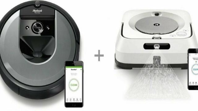 Roomba Aspira E Lava.Roomba I7 E Braava Jet M6 I Robot Collaborano Garantendo Una Pulizia Completa Della Casa