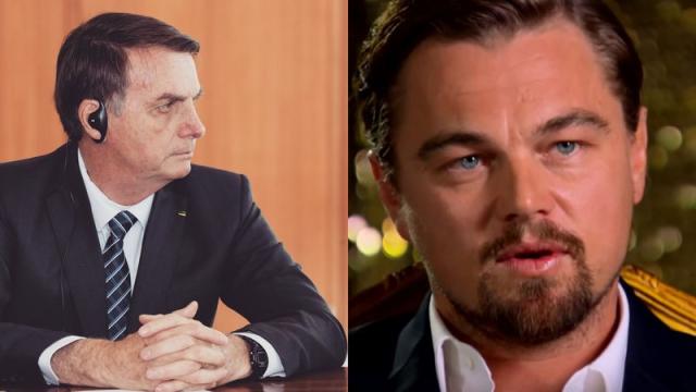 DiCaprio responde acusações de Bolsonaro