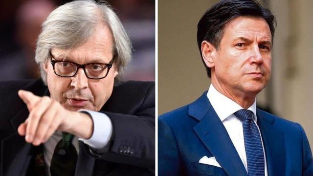 Gregoretti, Sgarbi esprime parole molto dure nei confronti del premier Conte