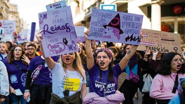 8M: El feminismo triunfa en las calles de todo el país