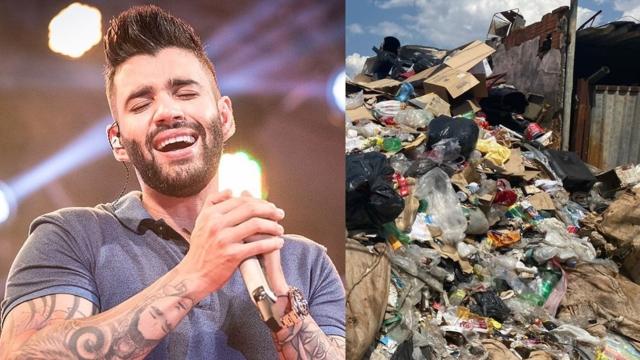 Gusttavo Lima anuncia doação para famílias que vivem de lixão em Aparecida de Goiânia