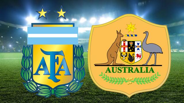 Argentina e Austrália duelam por vaga nas quartas de final da Copa