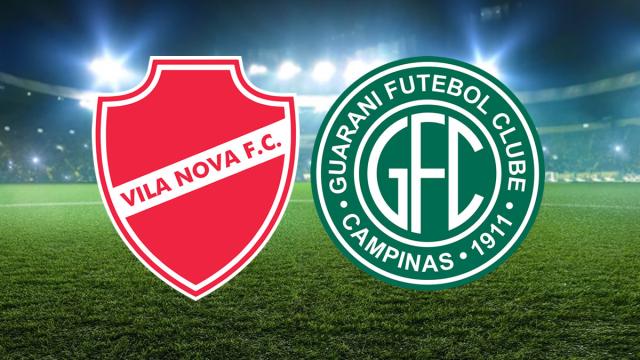 De olho na liderança da Série B, Vila Nova recebe Guarani no OBA