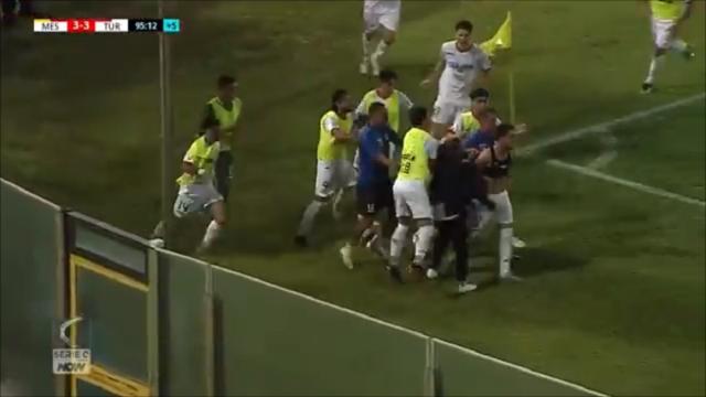 Serie C, Turris fermata dal Messina e raggiunta in vetta dalla Juve Stabia