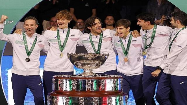 L'Italia trionfa in Coppa Davis, Sinner grande protagonista