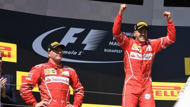 Gp d'Ungheria: 7 le vittorie della Ferrari, l'ultima di Vettel nel 2017
