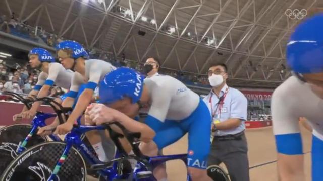 Olimpiadi, ciclismo su pista: sfuma la medaglia d'oro per l'Italia nell'inseguimento