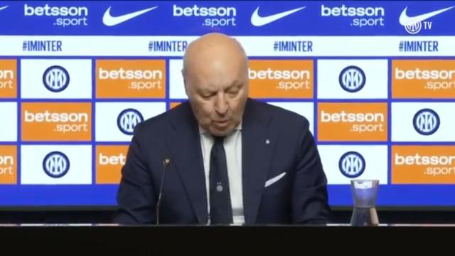 Inter, Marotta: 'Simone Inzaghi? Siamo orgogliosi di averlo con noi'