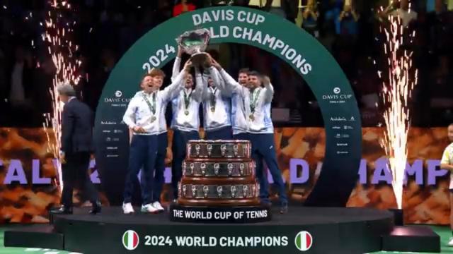 L'Italia trionfa in Coppa Davis per il secondo anno consecutivo