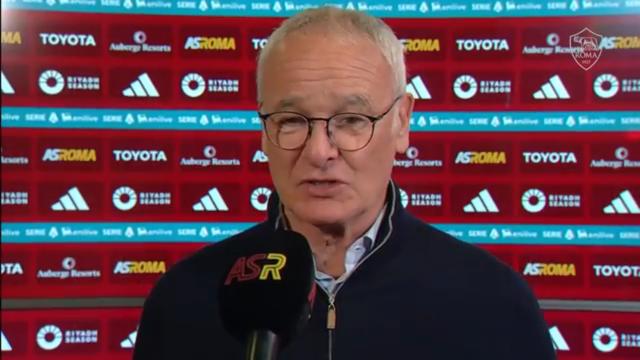 Roma-Lazio 2-0, Ranieri: 'Adesso siamo squadra, ognuno sa cosa fare'