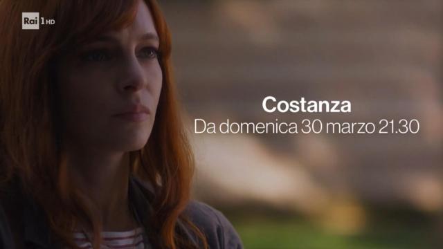 Serie TV, 'Costanza' debutterà su Rai 1 il 30 marzo