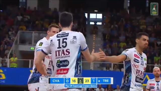 Trento batte la Lube in gara 3 e ora 'vede' lo scudetto