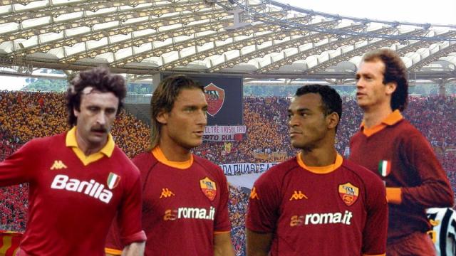 La Roma compie 98 anni: la top 11 all times con Falcao, Totti e Pruzzo